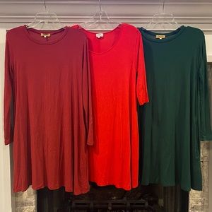 3 amazingly comfortable piko dresses!